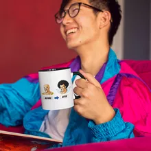 Mister Satan Mug “Mister Satan and Nappa” – Dragon Ball Z parody