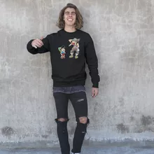 Lysop Pullover “Lysop und Pinocchio” – Parodie auf One Piece