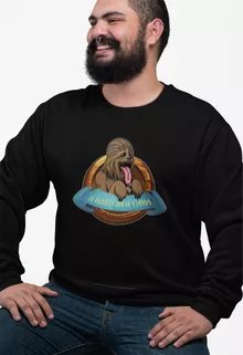 Pull Chewbacca « Le Meilleur Ami de l'Homme... » – Parodie Star Wars