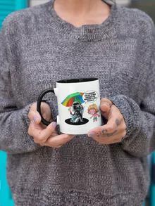 Mug Luke Skywalker « Le pouvoir du côté Obscur... » – Parodie Star Wars