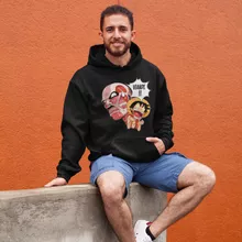 Camisola com capuz – One Piece de parodia