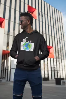 Sweat à capuche Olivier « Le Plus grand terrain de foot du Monde ! » – Parodie Olive et Tom - Captain Tsubasa