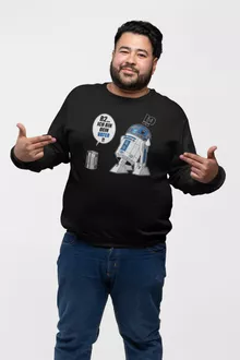 R2-D2 Pullover – Parodie auf Star Wars
