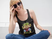 Broly Linne för kvinnor – Parodi Dragon Ball Z
