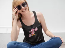 Pink Yoshi Women's Tank Top – Yoshi parody