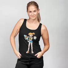 Canotta da Donna Togepi “Togepi, Squirtle e Misty” – Parodia dei Pokémon