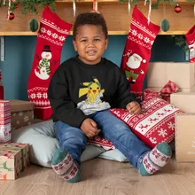 Pikachu Kids Sweater “Pikachu et Zeus” – Pokémon parody
