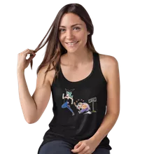 Master Roshi Women's Tank Top “Master Roshi and Bulma” – Dragon Ball parody