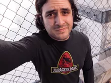 T-Shirts de manga comprida “Yoshi e Parque Jurássico” – Yoshi de parodia