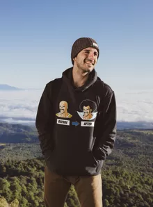 Mister Satan Hoodie “Mister Satan and Nappa” – Dragon Ball Z parody