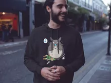 Totoro Kapuzenpullover “Totoro und Link” – Parodie auf Zelda