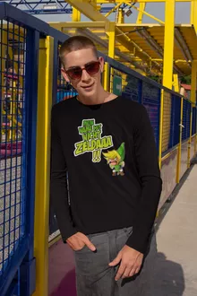 Link Langarm T-Shirt – Parodie auf Zelda