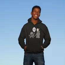 Sudadera con capucha Luke Skywalker “Luke Skywalker y Kylo Ren” – Parodia de Star Wars