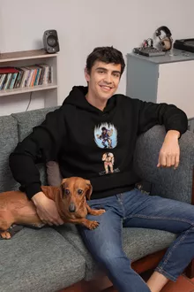 Kenshiro Kapuzenpullover – Parodie auf Fist of the North Star