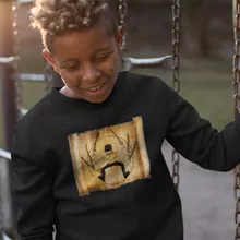 Roronoa Zoro X Vitruvian Man Kids Sweater – One Piece parody