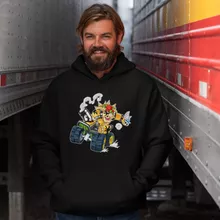 Bowser Hoodie – Mario Kart parody