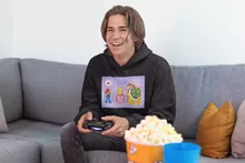 Sweat à capuche « Un coeur brisé ! » – Parodie Super Mario