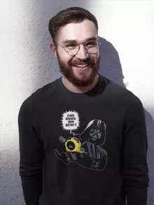 Pull Dark Vador « A vos ordres, mon Mètre... !! » – Parodie Star Wars