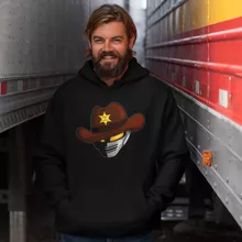 Sweat à capuche X-Or « Le Shériff de l'espace... » – Parodie X-Or le Shériff de l'Espace