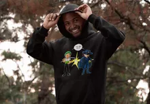 Sweat à capuche Zorro Roronoa « D'un Z qui veut dire... » – Parodie One Piece