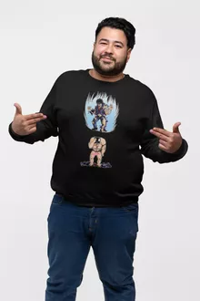 Kenshiro Pullover – Parodie auf Fist of the North Star