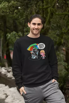 Pull Luke Skywalker « Le pouvoir du côté Obscur... » – Parodie Star Wars