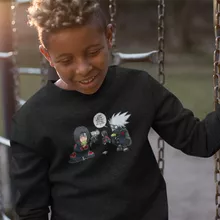 Pull Enfant Kakashi « Combat de Ninjas ! » – Parodie Naruto