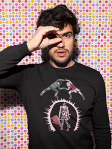 Felpa Sakura “Sakura, Rock Lee e Perona” – Parodia dei Naruto