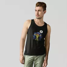 Cancer Deathmask Tank Top – Knights of the Zodiac - Saint Seiya parody