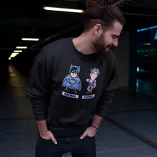 Pull « Les 2 Super-Héros de la Nuit !! » – Parodie Batman