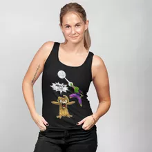 Débardeur Femme Piccolo « MAISON !!!!!!!!!!!!!!! » – Parodie Dragon Ball Z