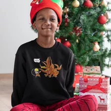 Pull Enfant « Va chercher ! » – Parodie Naruto