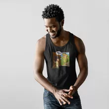 Pegasus Seiya Tank Top “Pegasus Seiya, Leo Aiolia and Terminator” – Knights of the Zodiac - Saint Seiya parody