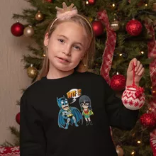 Sudadera Niño Batman “Batman y Robin” – Parodia de One Piece