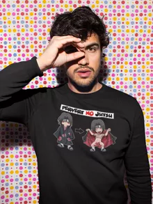 Uchiwa Itachi Sweater – Naruto parody