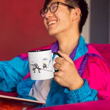 Mug Clad « Mégalo-lame ! (Edition Limitée) » – Parodie Final Fantasy VII