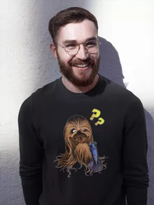 Chewbacca Pullover – Parodie auf Star Wars