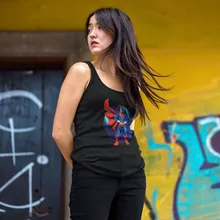 All Might X Superman Damen T-shirt Tank top – Parodie auf My Hero Academia
