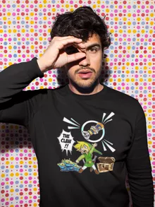 Link Sweater “Link and the Aliens” – Zelda parody