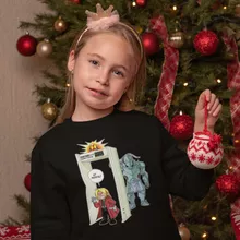 Pull Enfant Edward « Détecteur de métaux ! » – Parodie Full Metal Alchemist