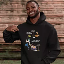 Sweat à capuche Tortue Géniale « De La Fontaine à Toriyama.... » – Parodie Dragon Ball