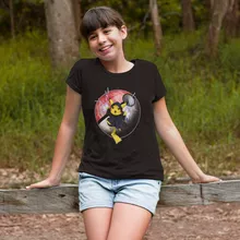 Camiseta Niña Palpatine “Palpatine y Pikachu” – Parodia de Pokémon