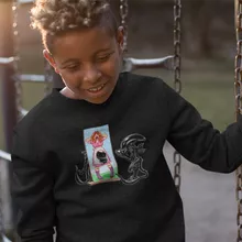 Sudadera Niño – Parodia de Alien