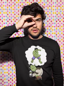 Sudadera Shrek “Shrek y Hulk” – Parodia de El Increíble Hulk