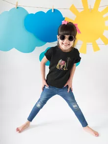 Tony Chopper Mädchen Kinder T-Shirt – Parodie auf One Piece