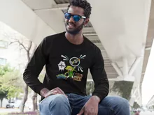 T-Shirts de manga comprida – Zelda de parodia
