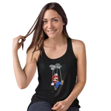 Camiseta Mujer sin mangas Mario – Parodia de Super Mario