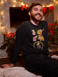 Princess Peach Sweater “Princess Peach and Bowser aka Bowsette” – Super Mario parody