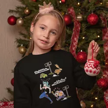 Bulma Kinder Pullover “Bulma und Muten Roshi” – Parodie auf Dragon Ball