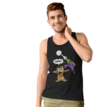 Piccolo Herren Tank Top “NACH HAUSE!!! (deutsche Fassung)” – Parodie auf Dragon Ball